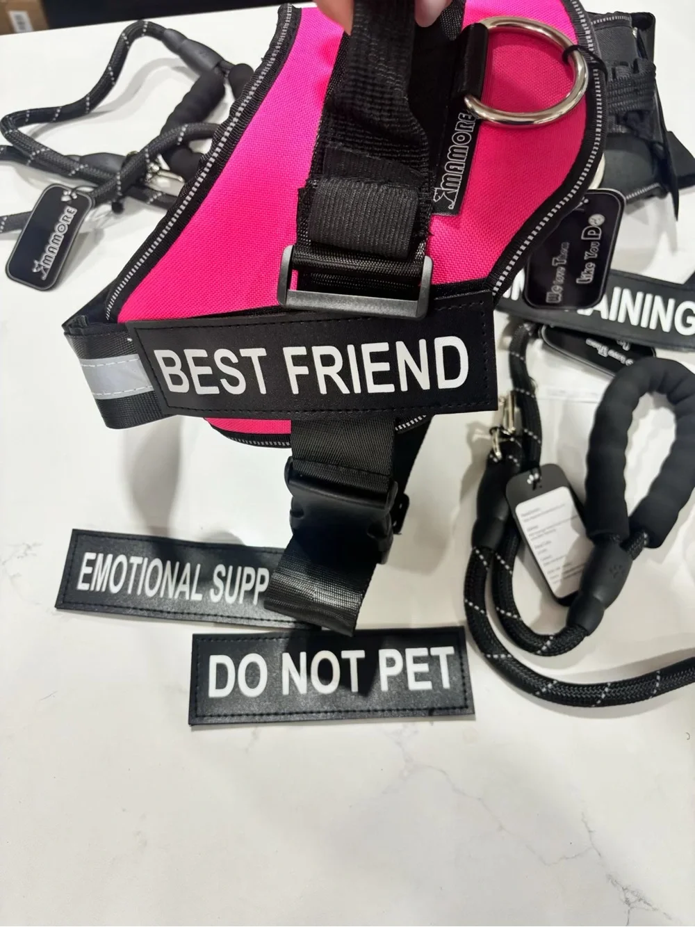 DO NOT PET / EMOTIONAL SUPPORT LARGE DOG HARNESSES 🐾🐶